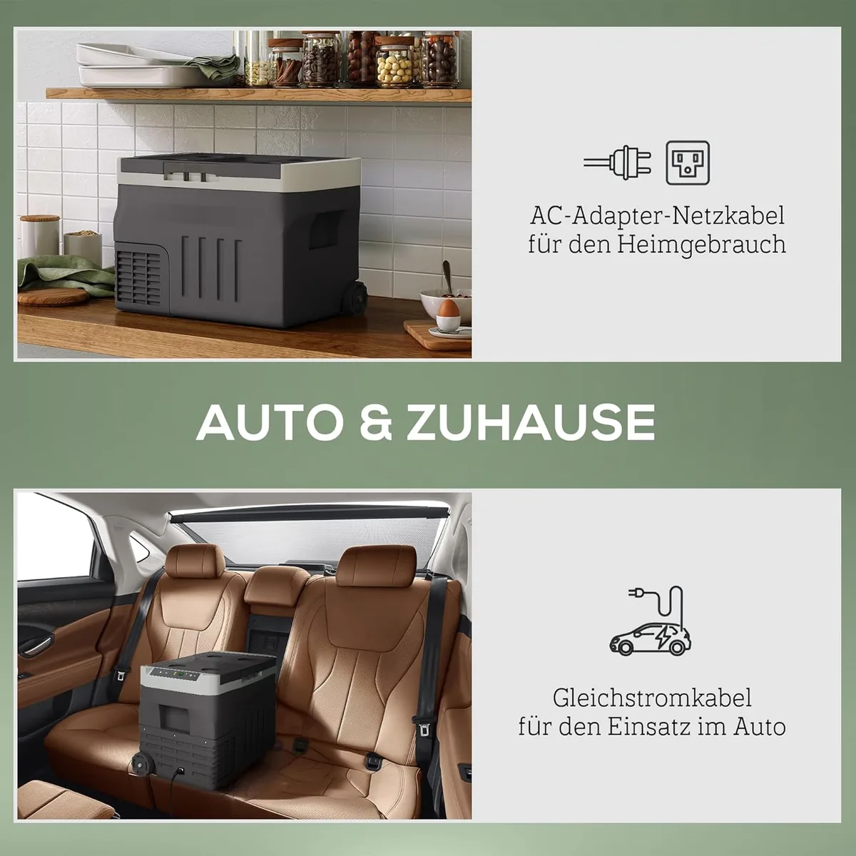 30 Liter Kompressor Kühlbox elektrische Tragbarer… — Ansicht 4