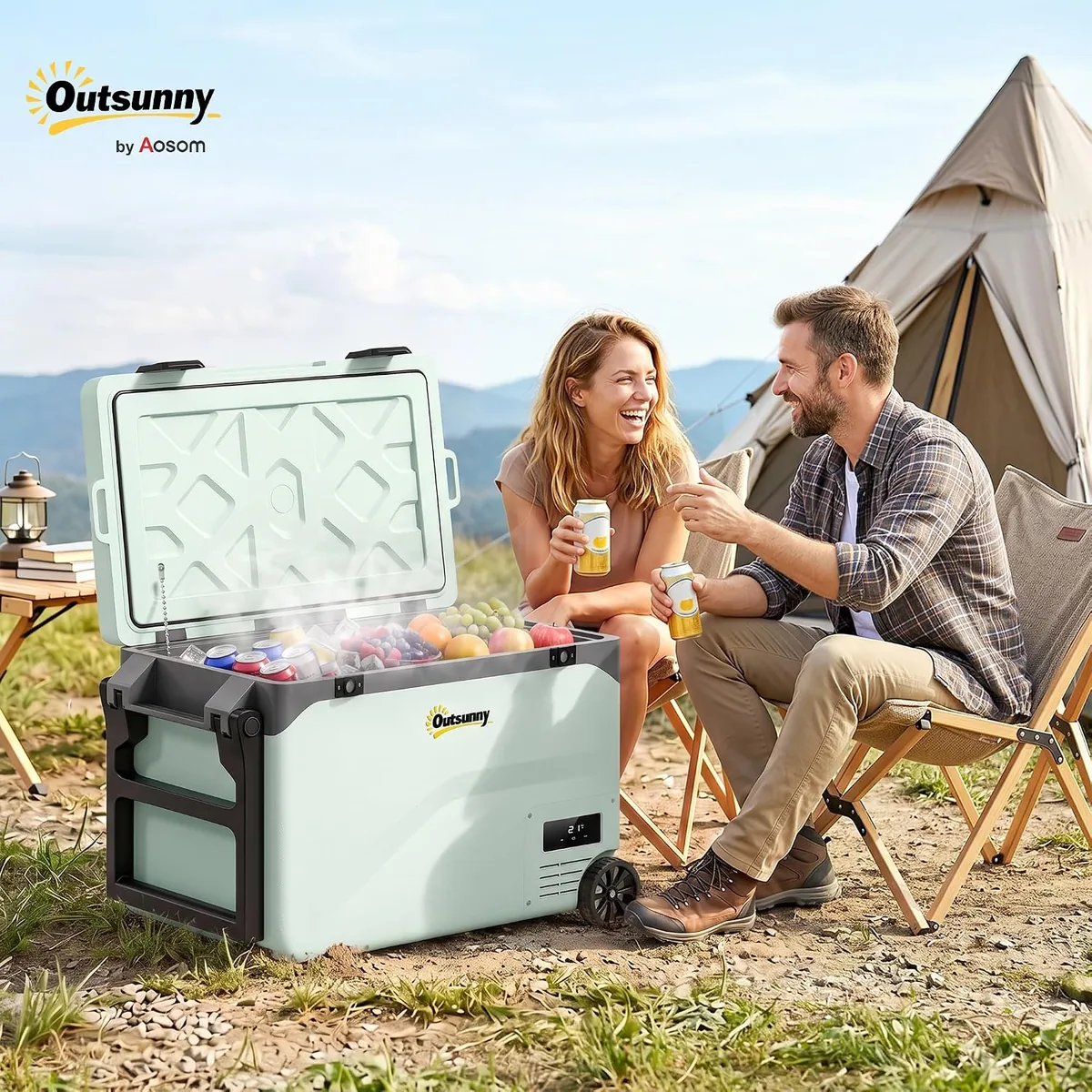 42,5 L Kompressor Kühlbox Leise elektrisch Mini… — Ansicht 2