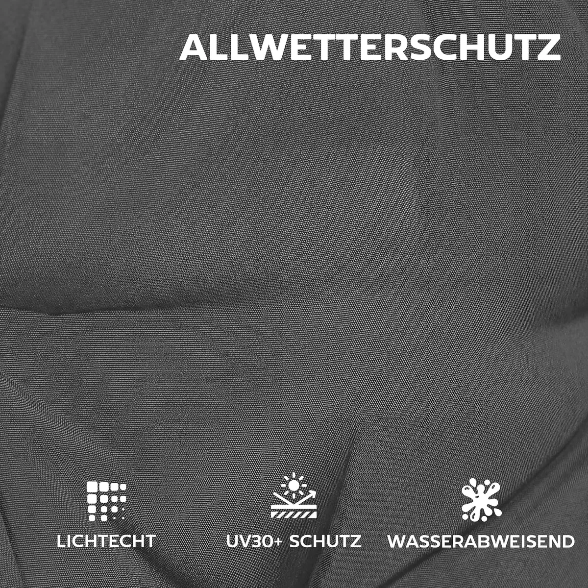 4er Set Sitzkissen 111,5 x 53 x 8 cm wasserabweisend… — Ansicht 4