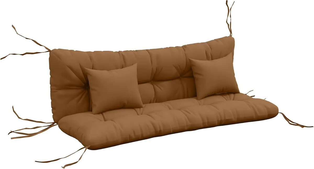 4er-Set Sitzkissen, 150x50 cm wasserabweisend Stuhlkissen…