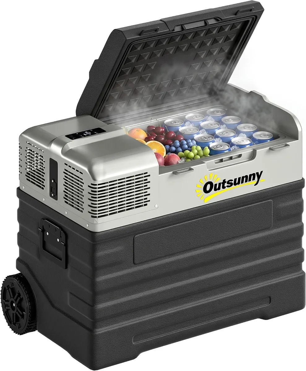 56 Liter Kompressor Kühlbox elektrische Kühlbox mit ECO…