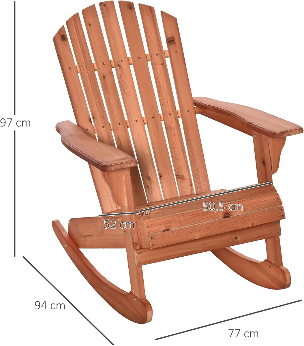 Adirondack Gartenstuhl Adirondack Stuhl Gartensessel… — Ansicht 3