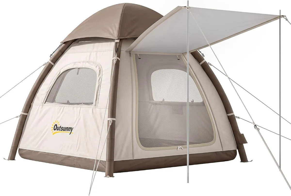 Aufblasbares Zelt 3 Personen Schneller Aufbau Outdoor…