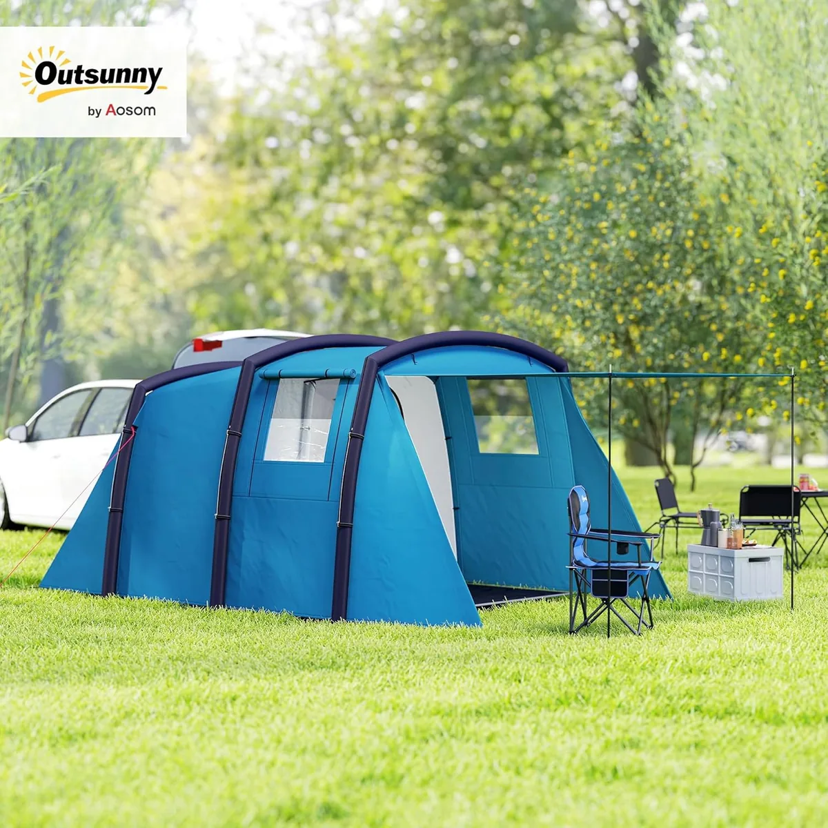Aufblasbares Zelt für 3–6 Personen Outdoor Campingzelt… — Ansicht 2