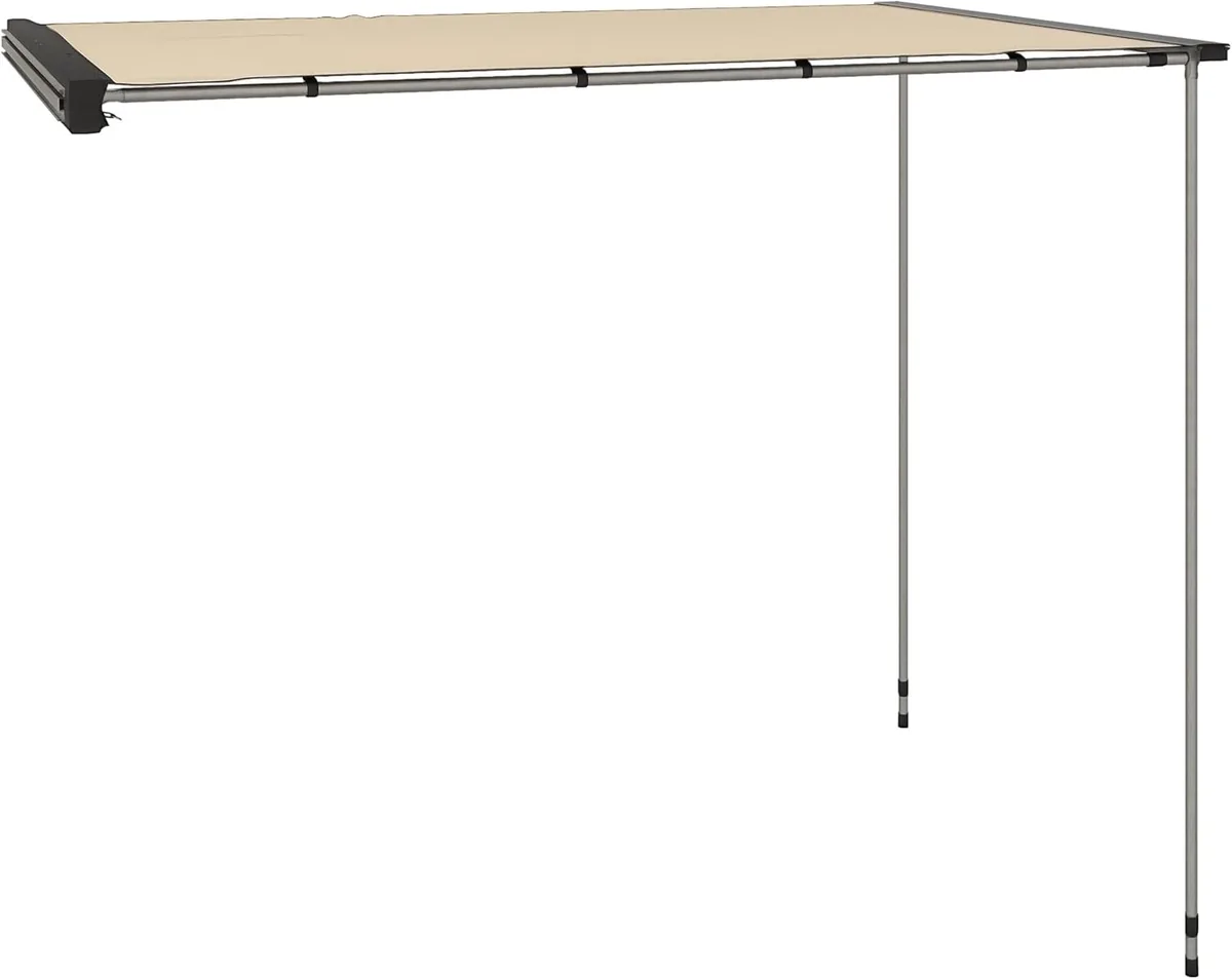 Auto Markise 160 x 250 cm ausziehbar Wasserdicht…