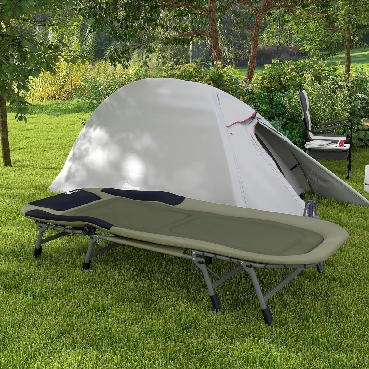 Campingbett Feldbett klappbar Reisebett verstellbar… — Ansicht 2