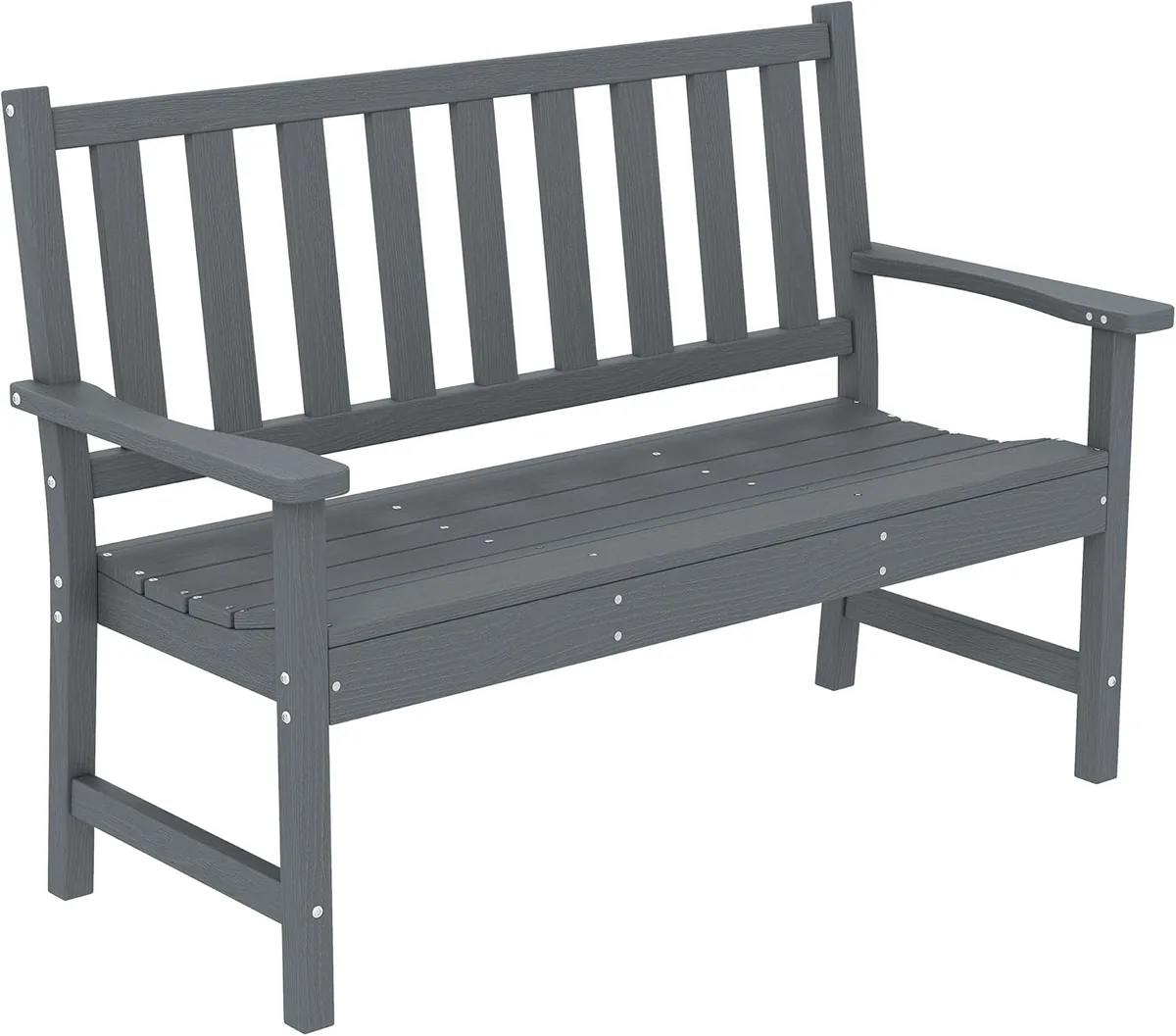Gartenbank 2-Sitzer wetterfest Kunststoff Outdoor…