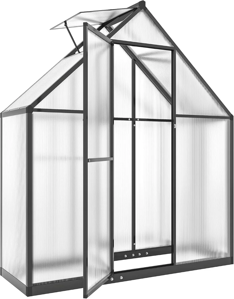 Gewächshaus aus Aluminium und Polycarbonat, Gewächshaus…