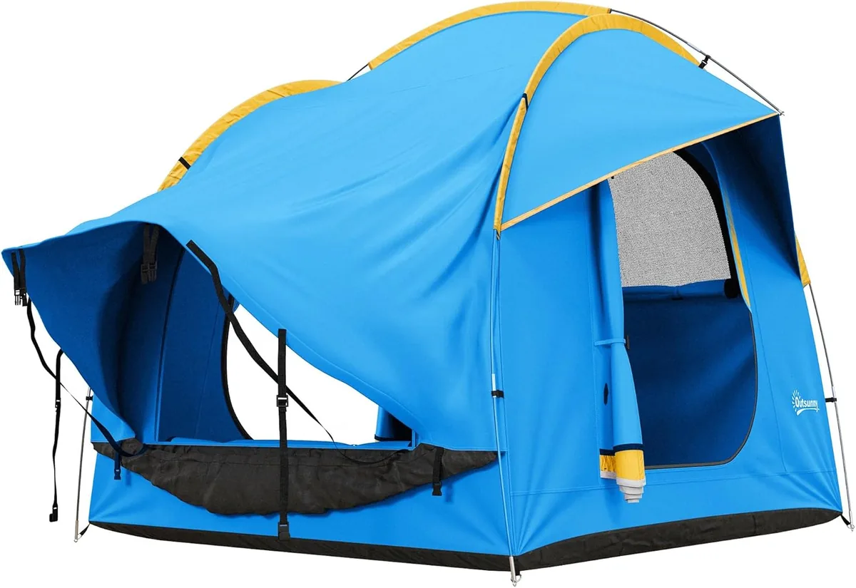 Heckzelt Auto Zelt für 6 Personen, wasserdicht 2000mm…